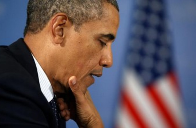 US President Barack Obama 370 (photo credit: Reuters)