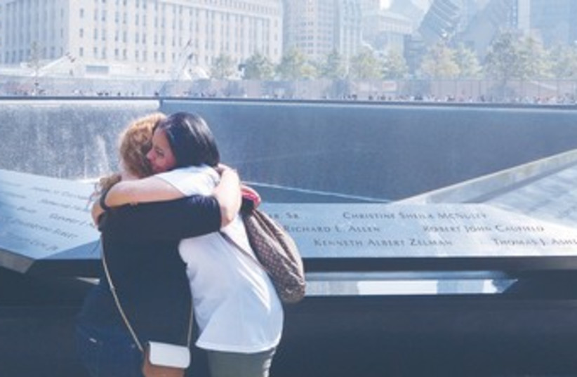 North Pool of the 9/11 Memorial 370 (photo credit: REUTERS)