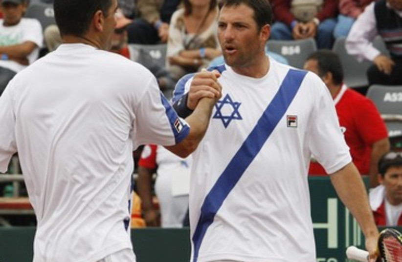 Ram and Erlich tennis370 (photo credit: REUTERS)