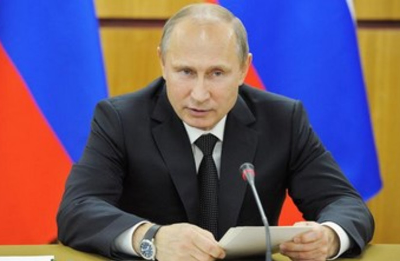 Russian president Putin370 (photo credit: reuters)