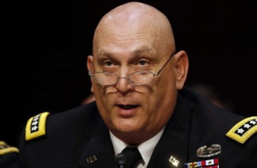 U.S. Army Chief of Staff General Raymond T. Odierno (photo credit: Reuters)
