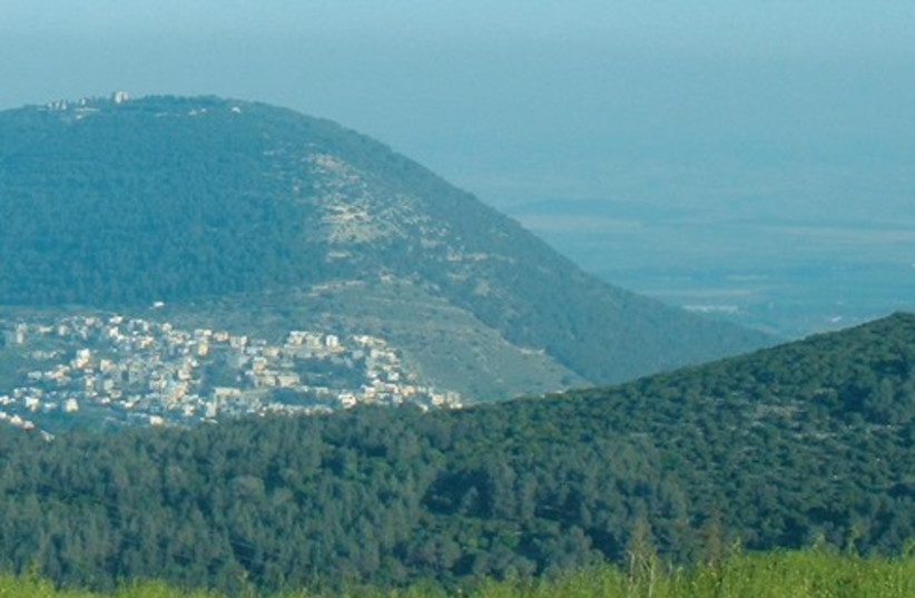 MOUNT TABOR is a horst  (photo credit: Wikimedia Commons)