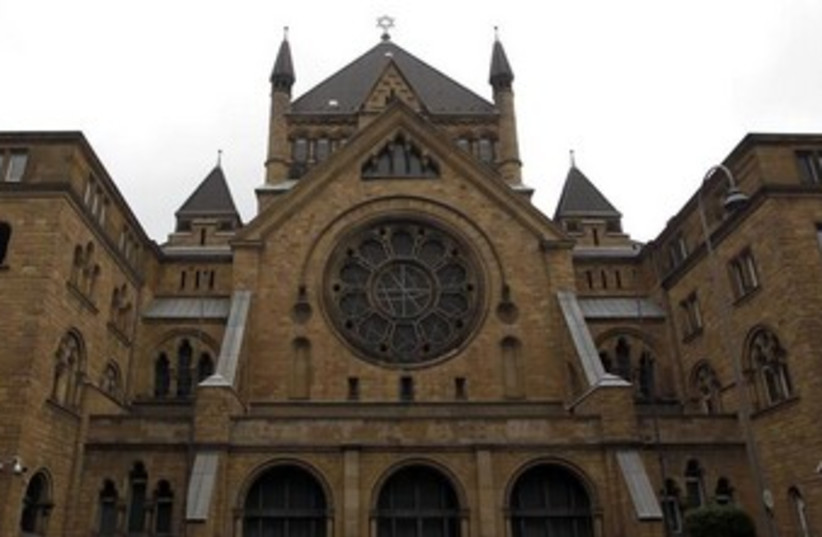 Roonstrasse Synagogue in Cologne 370 (photo credit: REUTERS/Ina Fassbender )