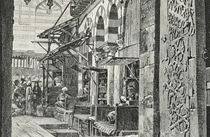 Alley of Medival Egyptian market 521 (photo credit: Wikimedia Commons)