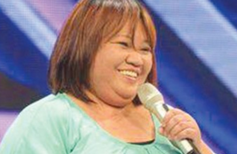 46-year-old Filipino caregiver Rose stunned ‘The X Factor 37 (photo credit: reshet.tv)
