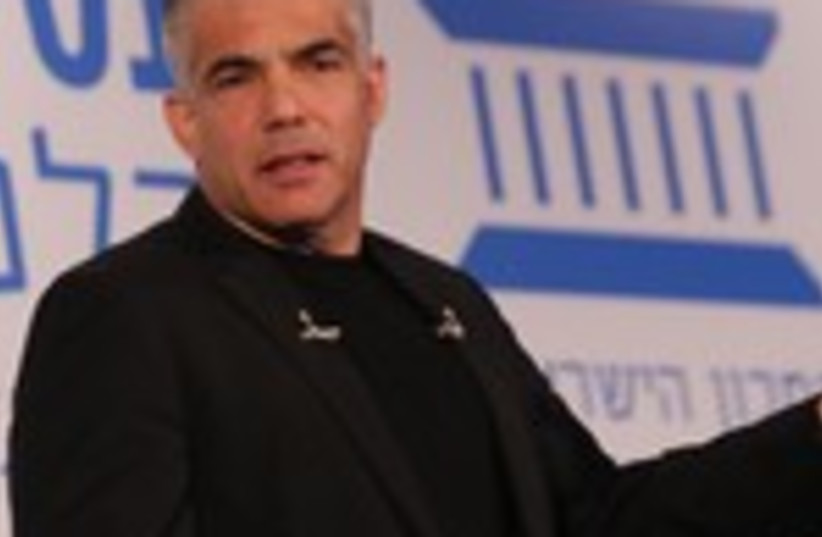 FM Lapid at Eilat conference 150 (photo credit: Yossi Zamir)