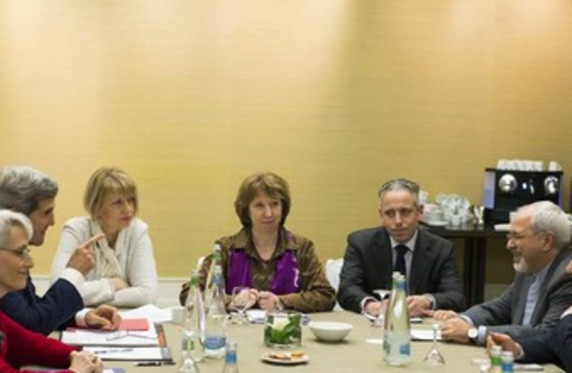 Iran nuclear talks  in Geneva November 9, 2013 370 (photo credit: REUTERS/Jean-Christophe Bott/Pool )