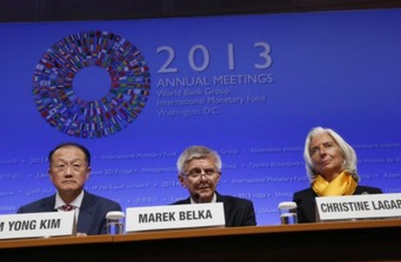  World Bank President Jim Yong Kim 370 (photo credit: REUTERS)