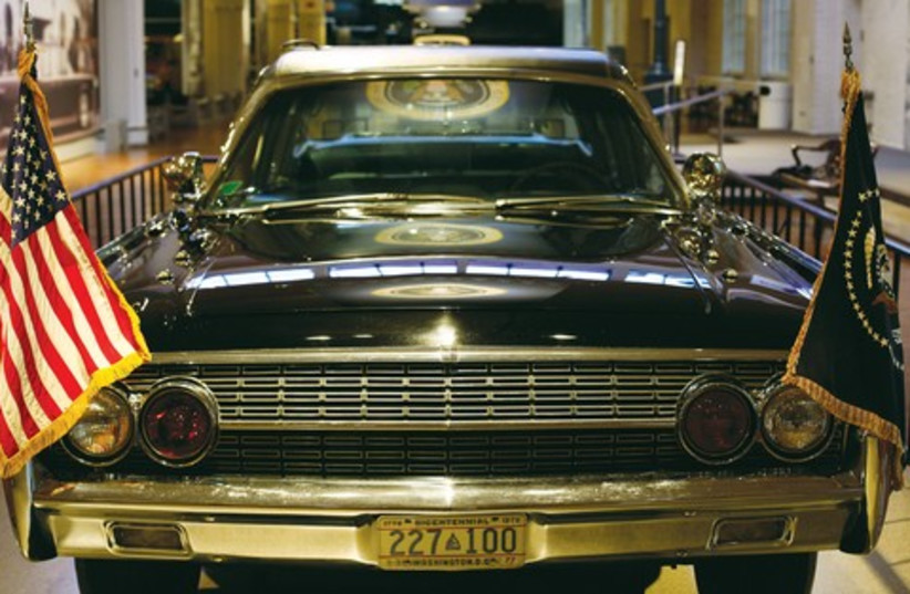John F. Kenndy's Limousine (photo credit: REUTERS)