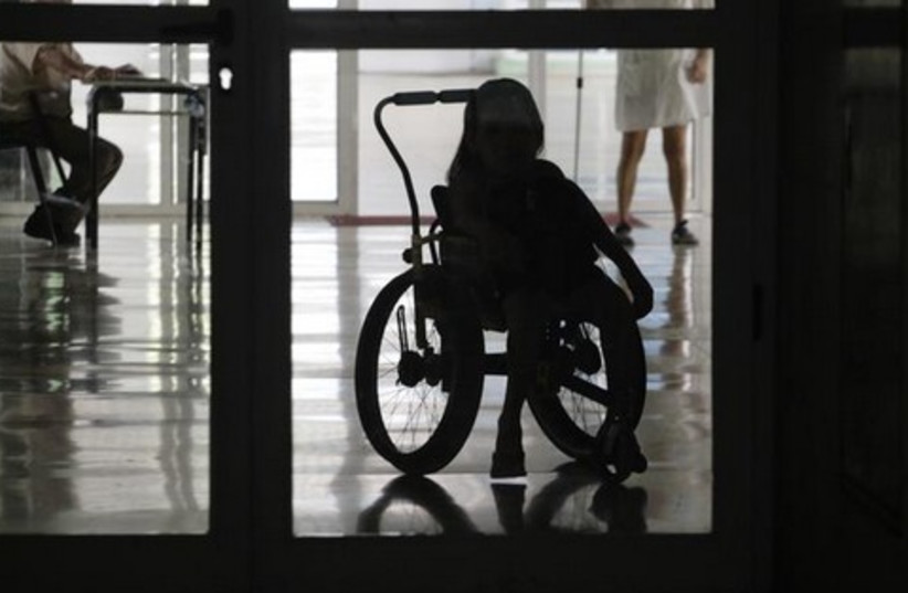 A disabled person (illustrative) (photo credit: REUTERS)