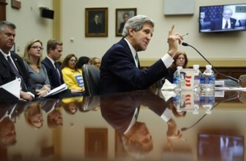 Kerr testifying on Iran agreements in DC 370 (photo credit: REUTERS)