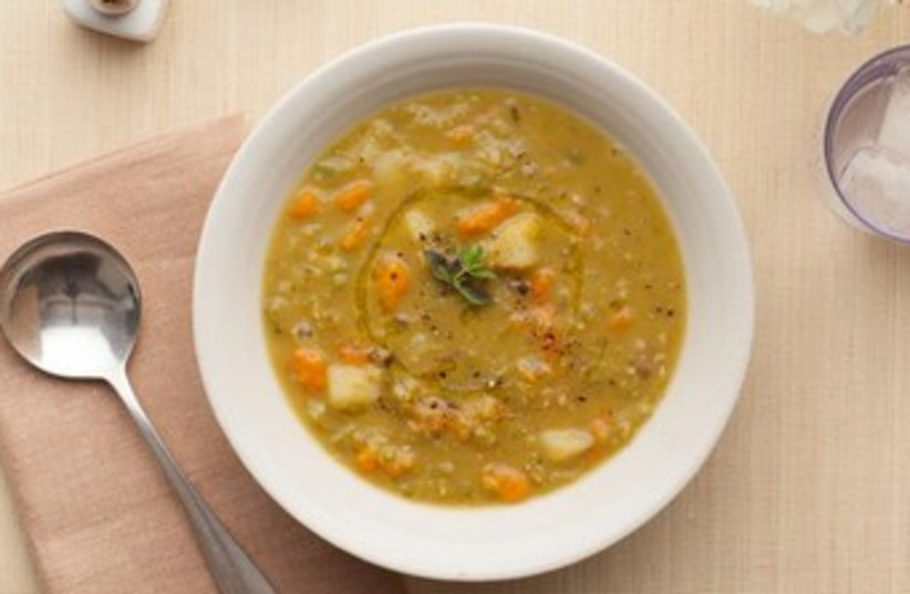 Split pea soup (photo credit: Courtesy)