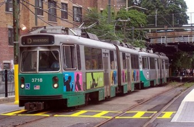 MBTA subway in Boston. (photo credit: Adam E. Moreira/Wikimedia Commons)