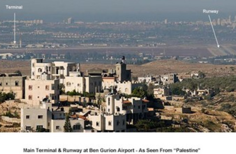 Views of Israel seen from Palestinian territories 370 (photo credit: Courtesy Hagai Nativ/Martin Sherman)