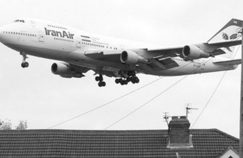 Iranair Boeing 747-100B (photo credit: REUTERS)