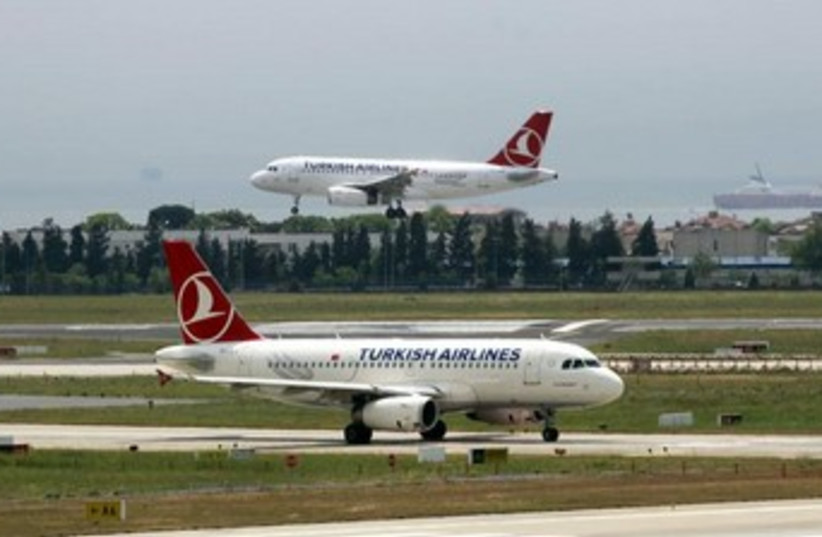 A Turkish Airlines plane. (photo credit: REUTERS)