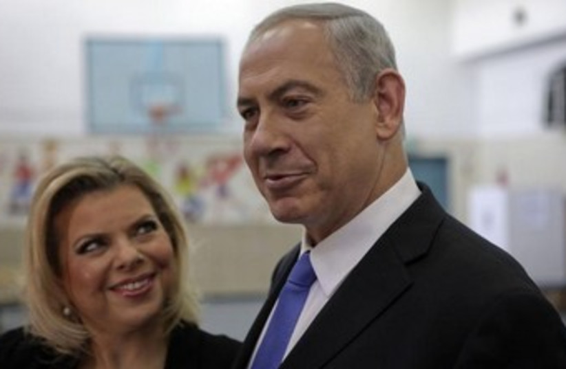 The Netanyahus (photo credit: REUTERS)