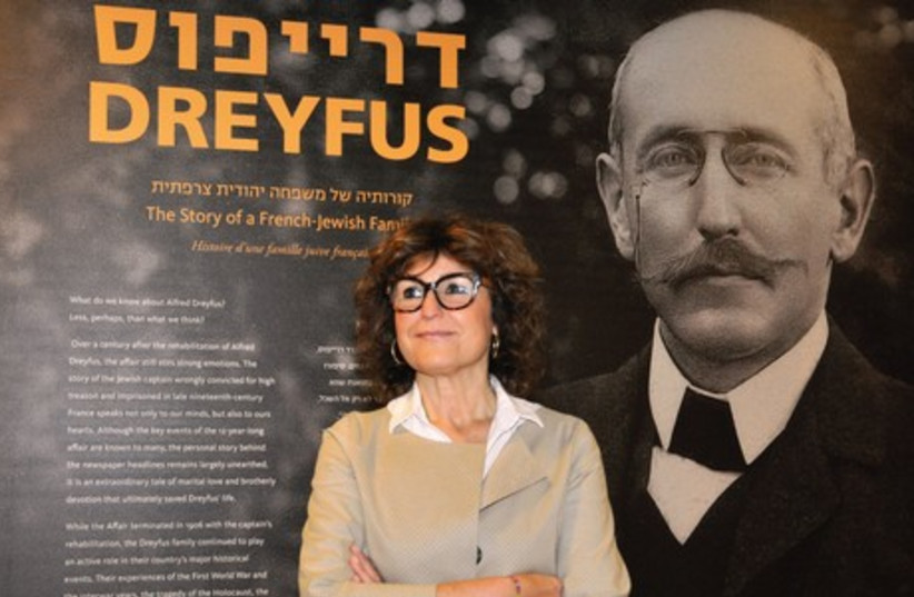 Yaël Perl-Ruiz, Alfred Dreyfus' great grand-daughter (photo credit: COURTESY BEIT HATFUTSOT MUSEUM / THE DREYFUS FAMILY)