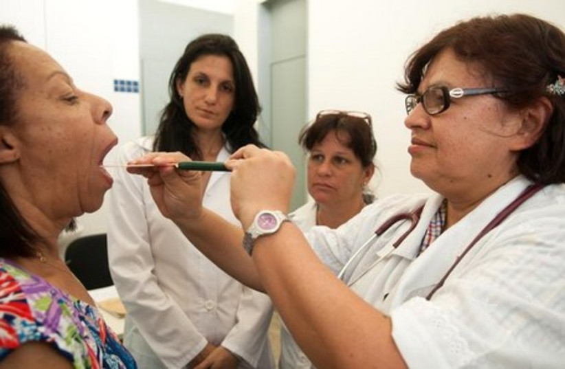 Medical examination (Illustrative) (photo credit: REUTERS)