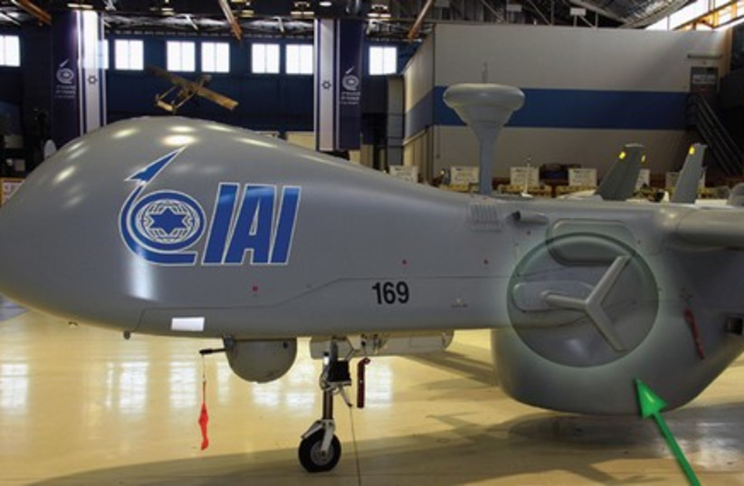 THE HERON 1 unmanned aerial vehicle (photo credit: IAI)