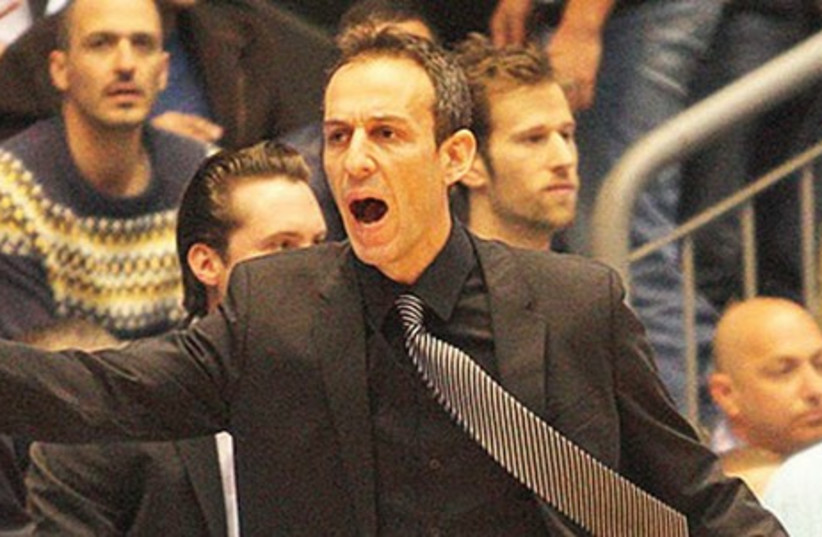 Hapoel Eilat coach Oded Katash (photo credit: ADI AVISHAI)