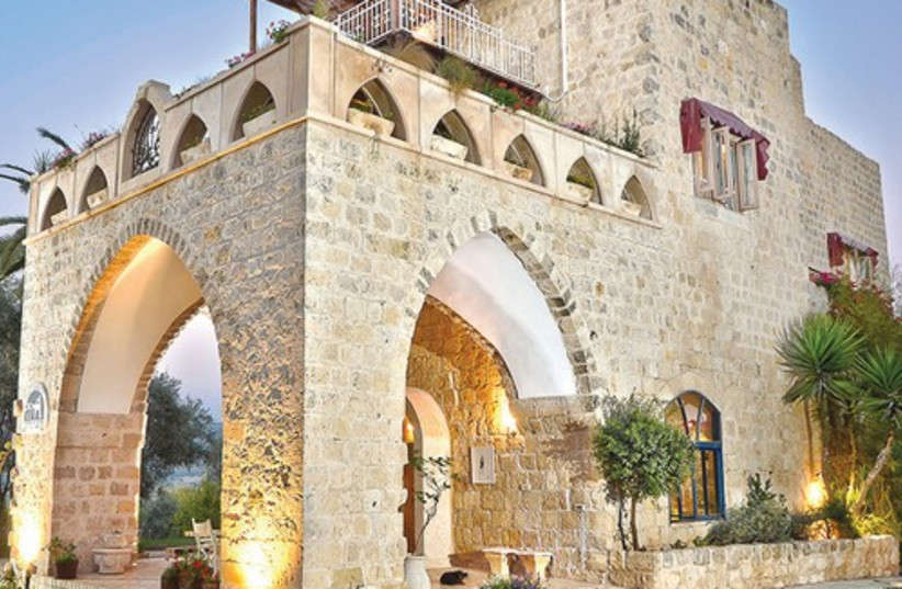 Our tour of Airbnb in Israel continues with a visit to a medieval suite (photo credit: JERUSALEM POST)