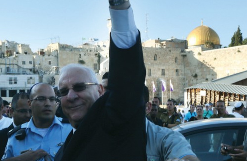 President elect Reuven Rivlin (photo credit: MARC ISRAEL SELLEM)