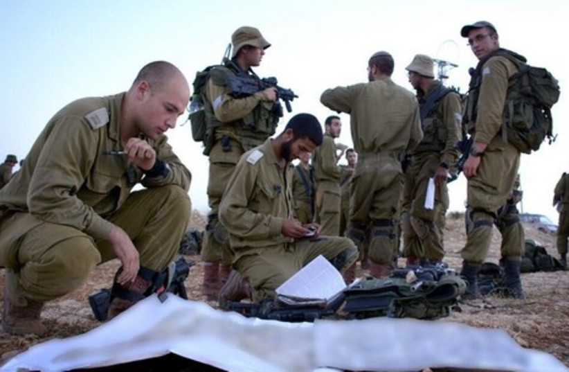 IDF forces continue searching for three kidnapped Israeli teens, June 26, 2014 (photo credit: IDF SPOKESMAN'S OFFICE)