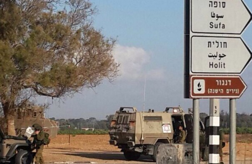 IDF forces near Sufa. (photo credit: Courtesy)
