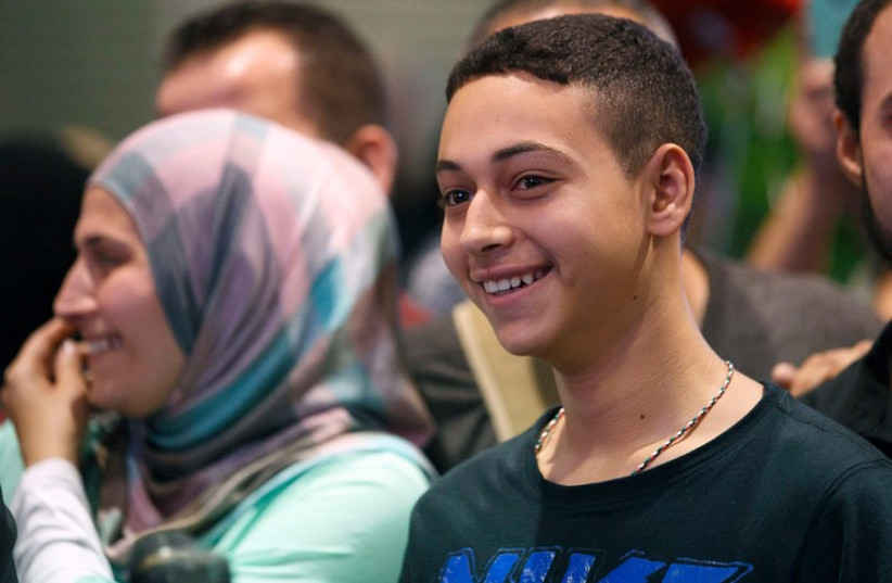 Tariq Khedeir on his arrival at Tampa International Airport. (photo credit: REUTERS)