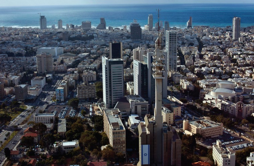 THE TEL AVIV skyline (photo credit: REUTERS)