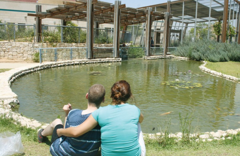 The Aleh Negev facility for the severly disabled is designed with the needs of the patient in mind, but also ‘the human experience of the family,’ says Jewish National Fund CEO Russell Robinson. (photo credit: ALEH NEGEV)