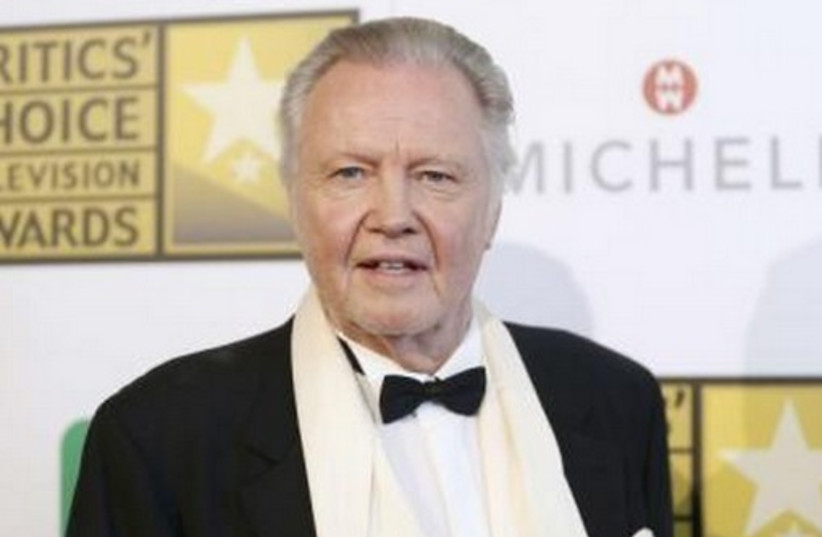 Actor Jon Voight poses at the 4th annual Critics' Choice Television Awards in Beverly Hills. (photo credit: REUTERS)