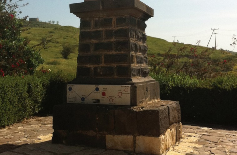 The Turkish Aviators Monument in the Galilee. (photo credit: GIL ZOHAR)