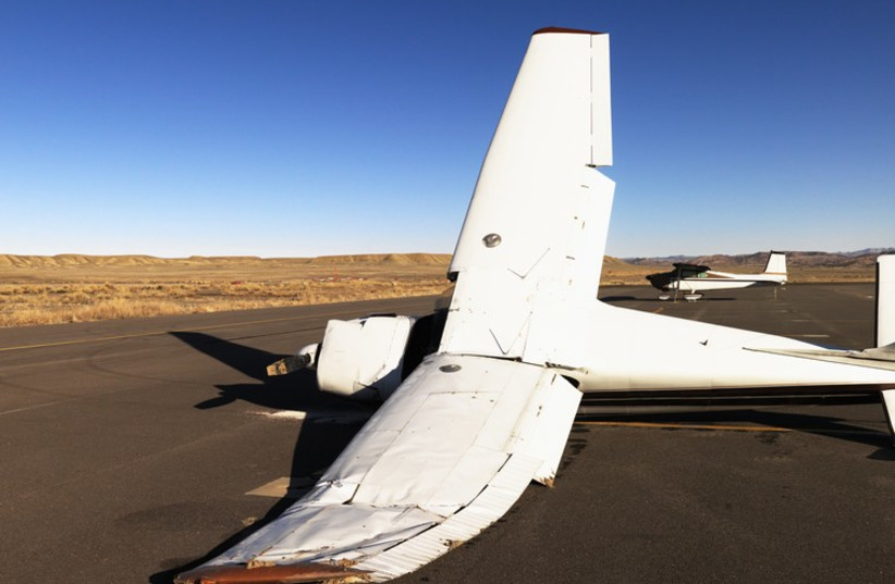 Plane crash (Illustrative photo) (photo credit: INGIMAGE / ASAP)