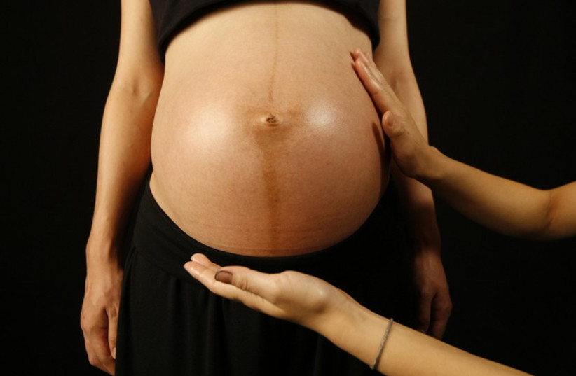 A pregnant woman (photo credit: REUTERS)