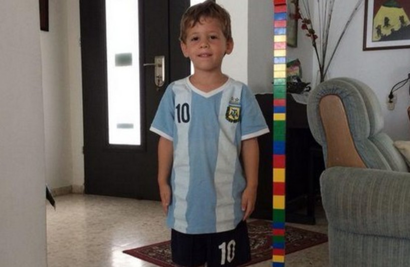 Daniel Tregerman, the four-year-old boy who was killed by a mortar which struck a kibbutz near the Gaza frontier. (photo credit: TWITTER)