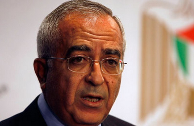 Former Palestinian prime minister Salam Fayyad. (photo credit: REUTERS)