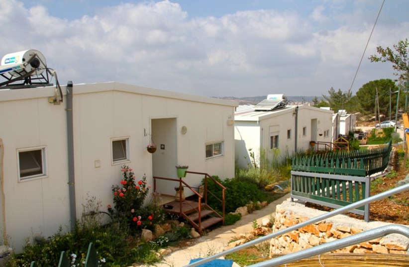 A house in Gevaot for staff from the special needs school that is now on the site. (photo credit: TOVAH LAZAROFF)