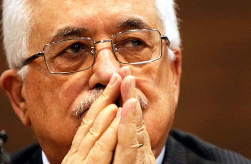 Palestinian Authority President Mahmoud Abbas. (photo credit: REUTERS)