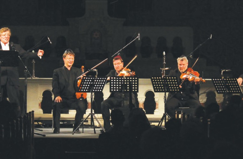 Opening concert of the Days of Jewish Culture Festival in Berlin (photo credit: MAYA SHWAYDER)