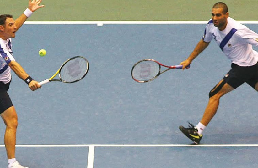 Tennis duo Erlich and Ram  (photo credit: REUTERS)