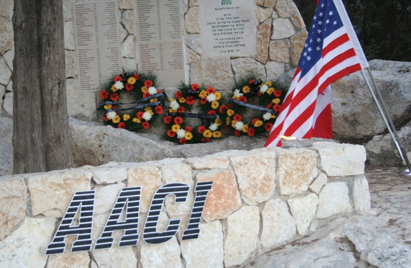 This year’s AACI memorial event for fallen soldiers and victims of terror will take place September 30. (photo credit: COURTESY AACI)