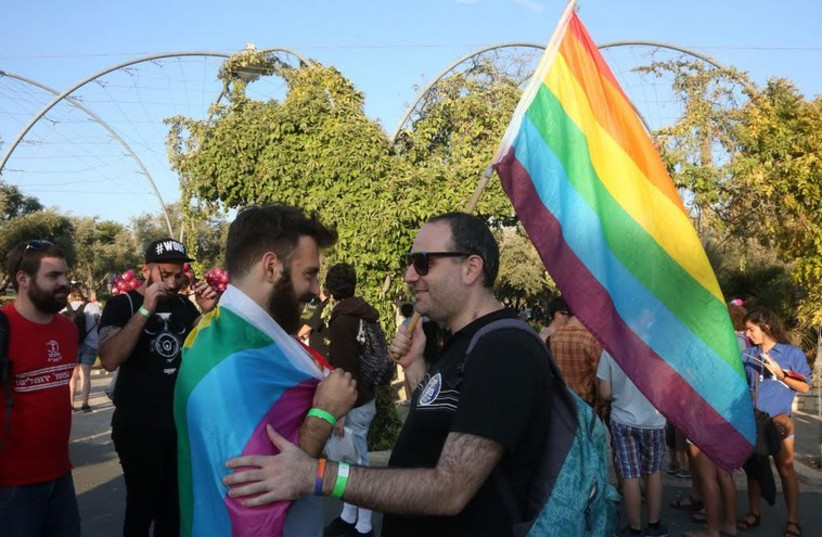 Jerusalem's 2014 Gay Pride Parade. (photo credit: MARC ISRAEL SELLEM/THE JERUSALEM POST)