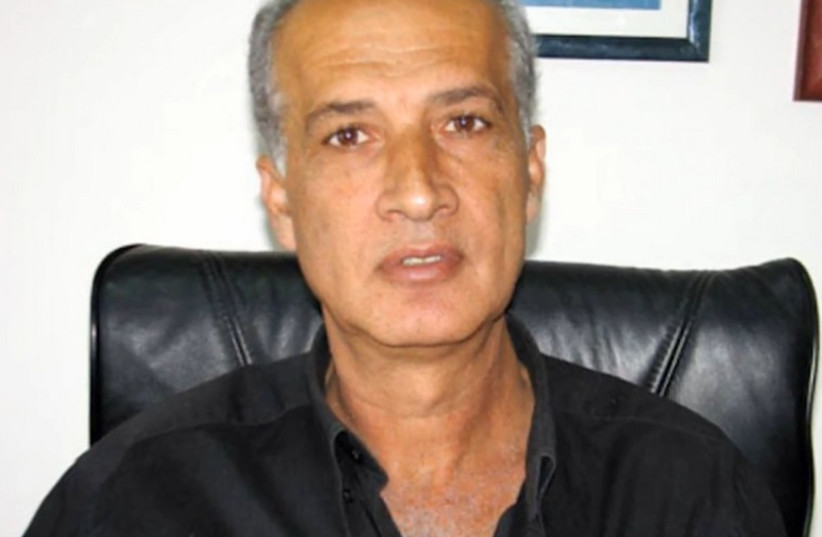 Yousef Haj Yihya, the principal of Amal Taibe High School (photo credit: YOUTUBE SCREENSHOT)