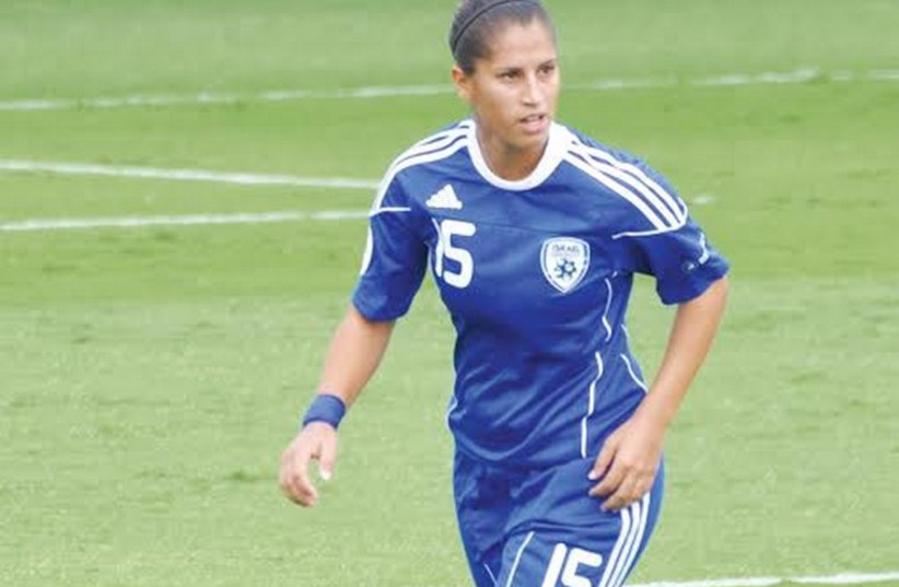 Israeli women’s soccer player Oshray Eni (photo credit: DANIEL ENI)