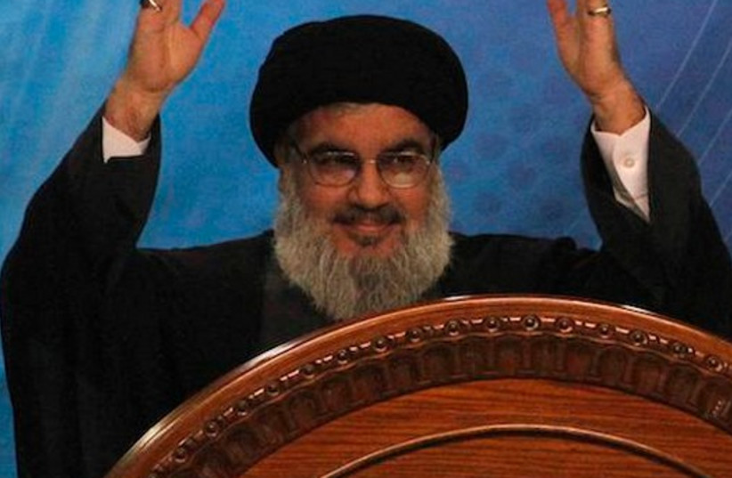 Hezbollah Secretary-General Hassan Nasrallah (photo credit: REUTERS)