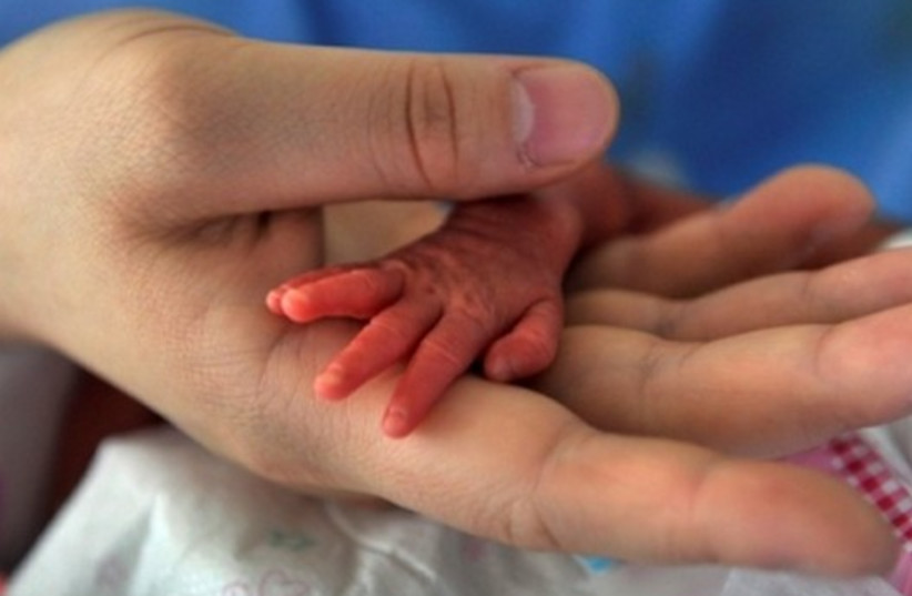 Premature birth (photo credit: REUTERS)