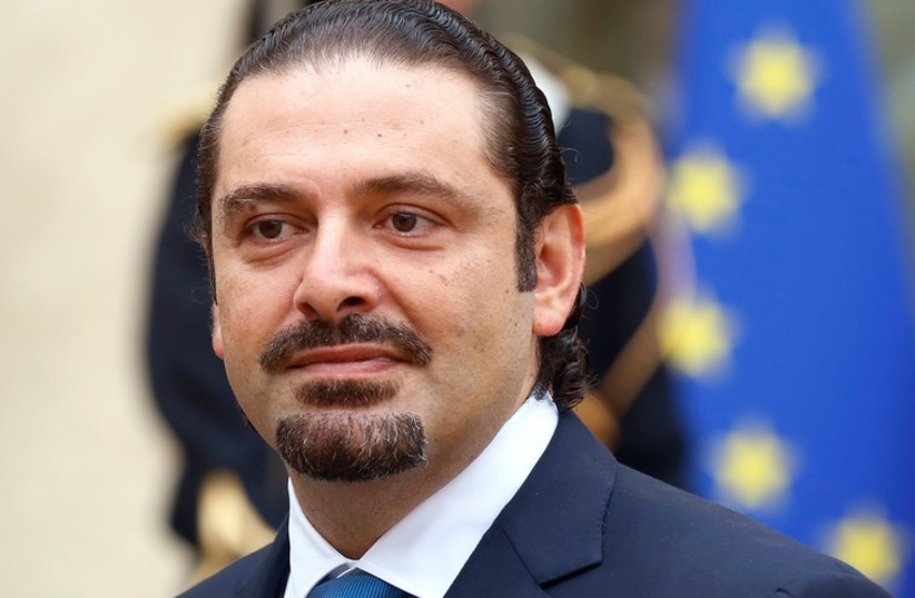 Former Lebanese prime minister Saad Hariri  (photo credit: REUTERS)