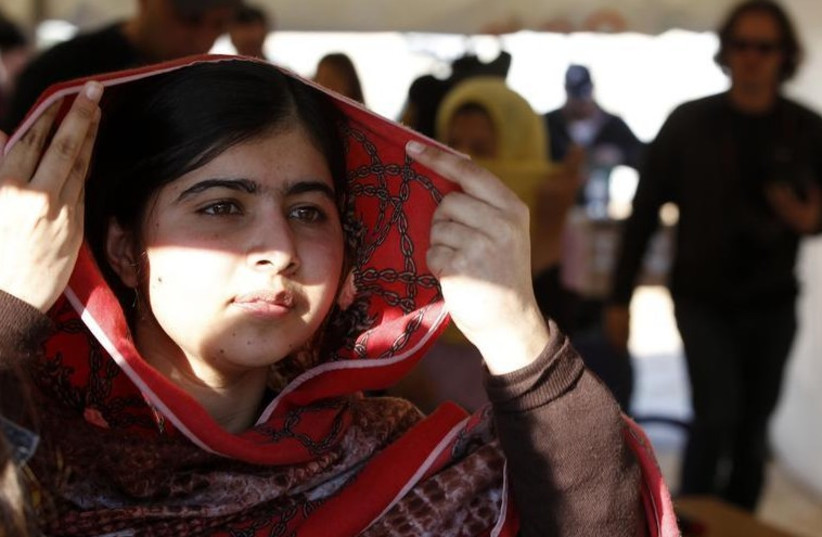 2014 Nobel Peace Prize winner Malala Yousafzai (photo credit: REUTERS)